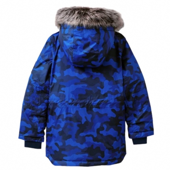 LANDSEND Little Kids Expedition Down Winter Parka, WARMEST RATING: +20° to -26° - Picture 2 of 4